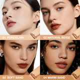 2in1 Setting Sun Protection Weightless Matte Powder Long Lasting High Concealer Power Waterproof Oil Free Compact
