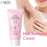 LAIKOU Hair Removal Cream For Men Women Body Intimate Areas Skin Care Moisturizing 50g