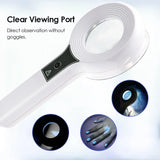 NEW Professional Dermatoscope Skin Medical Magnifier Detection Woods Lamp UVA Lamp For Vitiligo Detection