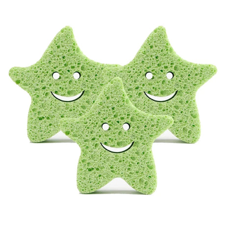 Children's Bath Sponge Sponges Body Wash Bathing Cute Frosted Wood Pulp Baby Shower Wood Pulp Cellulose Scrubber for Tools Bath