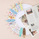 10pcs Candy Color Fruit Hair Bang Clip Summer Hairpin No Crease Hair Side Clamp For Girls Beauty Styling Accessories Set