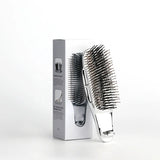 Japanese Premium Head Massager Scalp Brush Hair Massager Shampoo Brush Wet Plastic Detangling Brush Hair Cleaning Comb Rose Gold