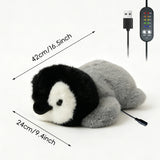 Electric Heating Pad for Period Cramps Plush USB Powered Menstrual Heating Pad Neck Shoulder Pain Relief Gift for Women Wife