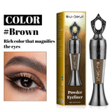 Black Eye Liner Powder Eyeliner Makeup Long-Lasting Eyeliner Waterproof Eyeliner Powder Easy to Wear Smooth Eye Makeup Tools