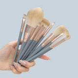 10pcs Set Makeup Brushes Tool Set Cosmetic Powder Eye Shadow Foundation Blush Blending Beauty Maquiagem Beauty Kit for Party