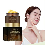 Vitamin C Capsule Facial Cream Even Skin Tone Pigmentation Removal Hydrated Skin Moisturizing Brightening Firming Face Cream