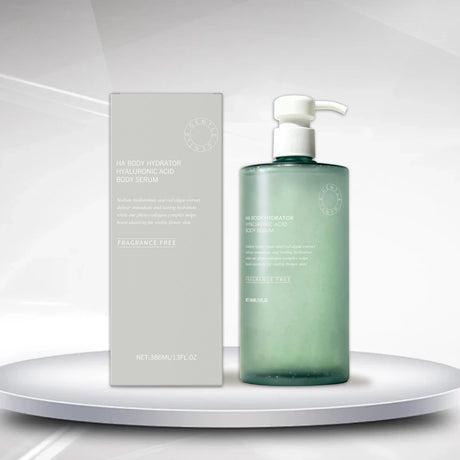 Hyaluronic Acid Body Serum Deep Hydrating Body Lotion for Smoother Plumper Looking Skin Lightweight Fast-Absorbing Body Care