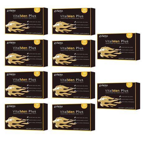 ZYNERA Natural Ashwagandha Man Power Tablets Male Enhancing Supplement Support Energy Strength Stamina Performance Ginseng Pills