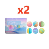 Bath Salt Lasting Fragrance Aromatherapy Floral Scent Exfoliating Moisture Body Wash Cleansing Spa Salt Ball Bubble Bombs Shower