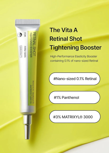 Korean Retinol Vitamin C Hydrating Shot Tightening Booster Face Cream Eye serum Lightening Dark Circles Firming Moisturizing