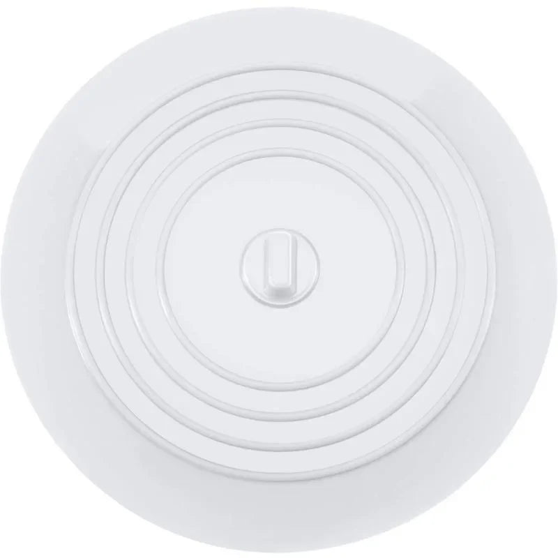 6 Inches Large Silicone Drain Plug Hair Stopper Flat Suction Cover Tub Stopper Leakage-proof Drain Cover Bathroom Accessories