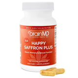 Saffron Supplements With Saffron Flower Extract, Curcumin & Zinc for Mood, Memory & Eye Health, Joint Supplements for Men Women
