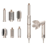 8 in 1 Hair Dryer Brush High Speed Brushless Blow Dryer Negative Ionic Hair Heating Brush Hot Air Styling Comb Auto Hair Curle