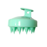 Silicone Scalp Massage Comb - Soft PE Bristles Shampoo Brush for Deep Cleansing, Home SPA & Bath Brush