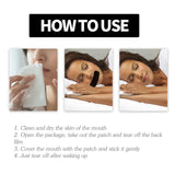 30pcs Anti-Snoring Mouth Strips, Sleep Tapes, Sealing Patches, Used to Seal the Mouth, Transparent Patches to Prevent Mouth Brea