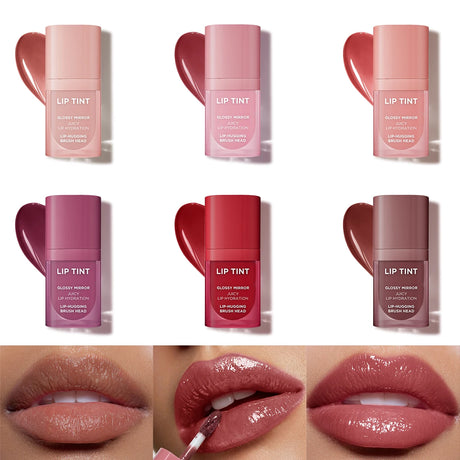 Velvet Lip Gloss Matte Lip Tint Waterproof Non-stick Cup Anti-fade Moisturizing Long Lasting Plump Lip Makeup
