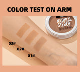 QIBEST Cream Contour Palette Dark Bronzing Powder Charlotte Makeup For Face Highlighter Bronzer Long-Lasting Concealer Cosmetics