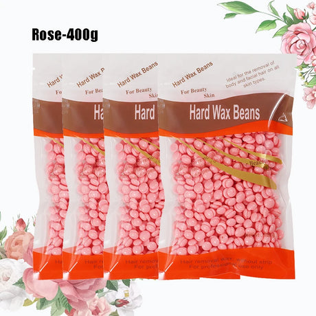 1000g/400g/50g Hot Wax Hair Removal Depilatory Waxing Wax Beads For Wax Heater Painless for Body Hairs Removal Beans