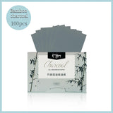 100pcs Face Oil Control Cleaning Wipes Oil Control Face Absorbent Paper Absorbing Sheet Oily Matting Tissues Face Cleaning Paper