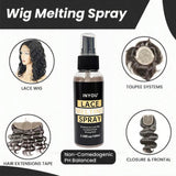 4PCS Wig Glue Spray Lace Adhesive Kit with Remover Repair Spray And Headband - Strong Natural Hold Lace Wig Melting Spray