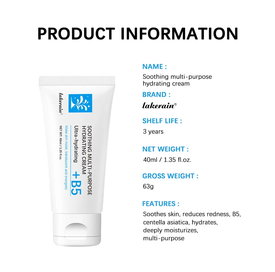 Soothing Multi-Purpose Hydrating Cream Reduces Redness Daily Helps Relieve Rough Cracked Skin Deep Skin Care