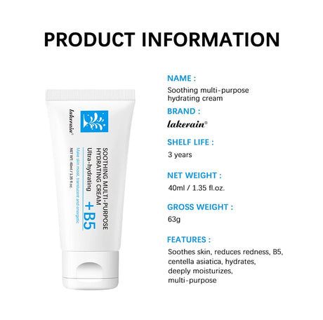 Soothing Multi-Purpose Hydrating Cream Reduces Redness Daily Helps Relieve Rough Cracked Skin Deep Skin Care