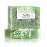 Tea Tree Soap for Face and Body, 100g of Tea Tree Soap Suitable for Daily Use, Suitable for Oily and Dry Skin