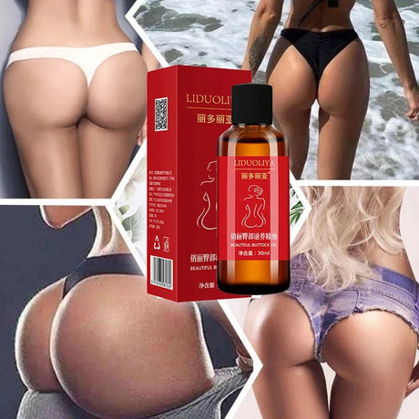 Big Ass Butt Enhancer Essential Oil Effective Hip Buttock Enlargement Body Massage Product Hip Lift Up Butt Beauty Oil Body Care