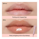 10ml Peptide Lip Mask Gel Moisturizing Lip Treatment Soften Dry Flaky Lips Lipstick Base Primer Nourishing Lip Cream Daily Lip Care Cosmetic For Women Girls