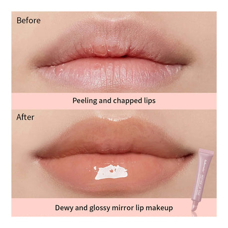 10ml Peptide Lip Mask Gel Moisturizing Lip Treatment Soften Dry Flaky Lips Lipstick Base Primer Nourishing Lip Cream Daily Lip Care Cosmetic For Women Girls