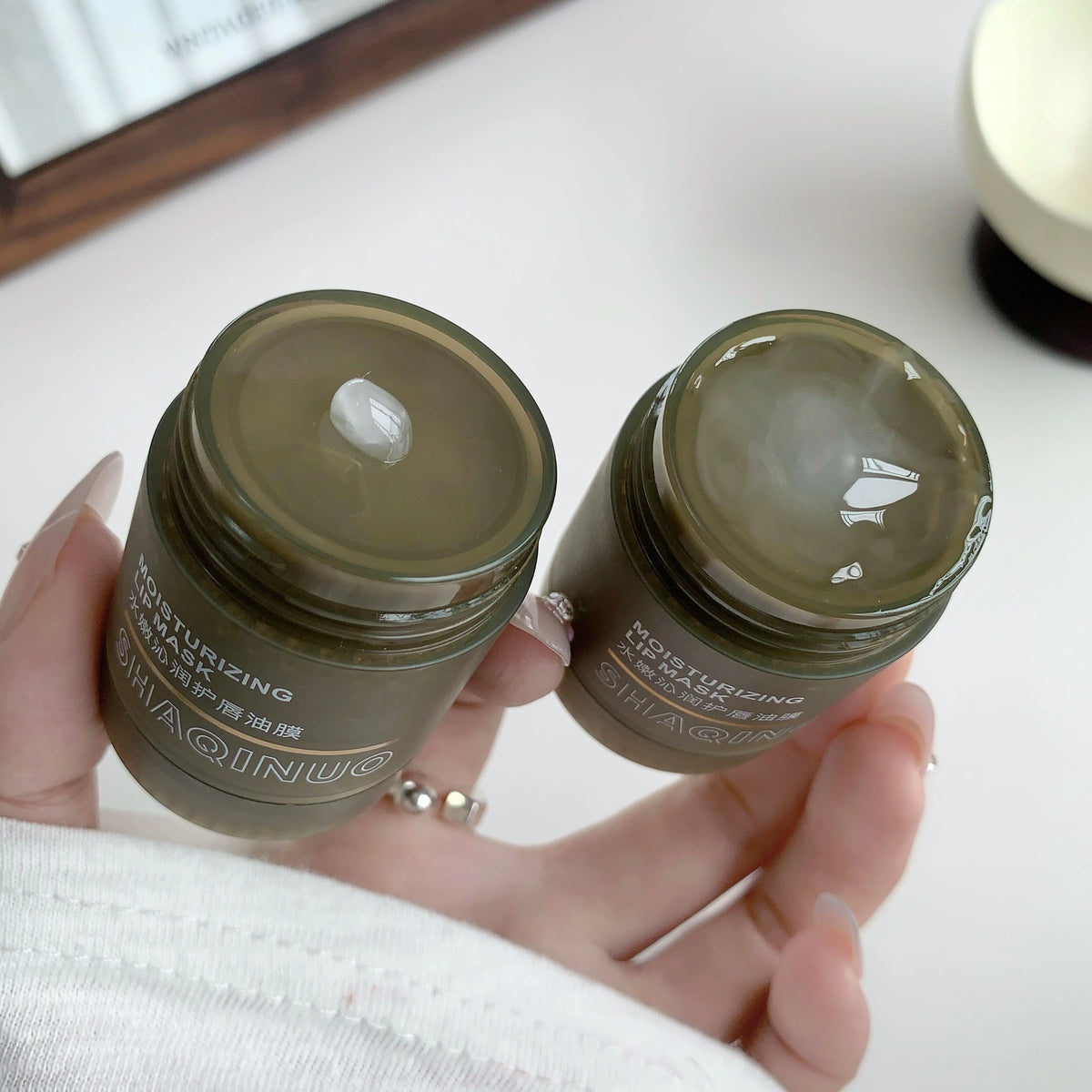 Colorless Moisturizing Lip Mask, SHAQINUO Pre-Makeup Hydration, Daily Lip Care, Reduces Lip Lines, Anti-Cracking Lip Balm