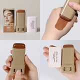 Tinted Moisturizer Balm Foundation Stick Lightweight Hydrating Sheer Coverage Natural Radiant Glow Portable Daily Face Makeup Cosmetic