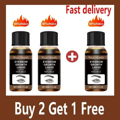 Eyebrow Growth Serum Eyelash Hair Growth Anti Hairs Loss Product Prevent Baldness Fuller Thicker Lengthening Eyebrow Makeup 30ml