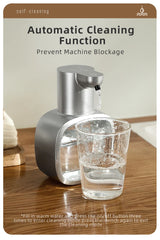 New Wall Mounted Automatic Soap Dispenser Foam Smart Hand Washing Machine 500ml Liquid Rechargeable Bathroom Induction Sensor