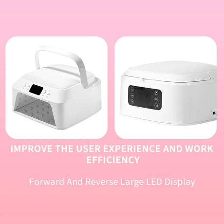 71 LEDs UV Nail Lamp Large Space Nail Dryer with Hand Pillow Smart Sensor 72 W Professional UV Lamp For Nails Manicure Pedicure