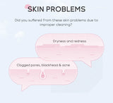LAlKOU Japan Sakura Cleansing Mousse Facial Cleanser  Shrink Pores Deep Clean Oil Control Moisturizing Skin Care 100ml