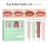 Mirror Lip Balm Butter Set Deep Moisturizing Lip Glaze Gross Smoothing Color Lips Oil Long Lasting Nourishing Lip Care Cosmetics