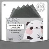 100 Pieces Fragrance Facial Oil-absorbing Paper for T-zone Oil Control