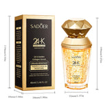 SADOER 24K Golden Collagen Serum for face Moisturizing Anti Wrinkles Hydrating Anti-aging Facial Essence Skin Care Products