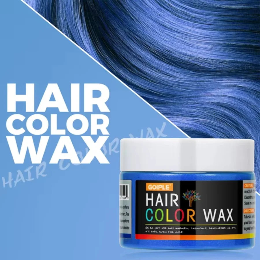 Valentine's Day DIY Hair Dyed Mud Hair Colour Wax Easy To Wash Coloring Cream One-time Hairs Beard and Eyebrows Colour Products
