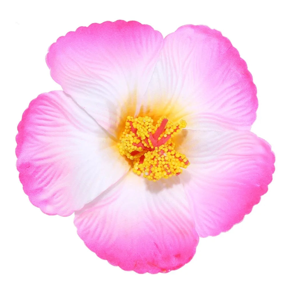 Headwear Hawaiian Flower Hair Clips Side Bangs Clip Hair Accessories Artificial Flower Clips Suitable Vacation Beach Parties
