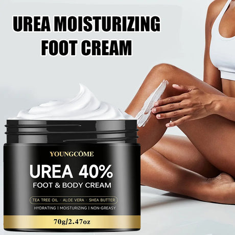 Urea 40% Cream Foot Cream for Dry Cracked Feet Heels Knees Hands Repair Treatment,Moisturizer Dead Skin Remover Foot Cream