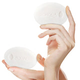BIOAQUA White Rice Raw Pulp Facial Soap Face Wash Foam Facial Cleanser Moisturizing Whitening Body Bathing Handmade Soap