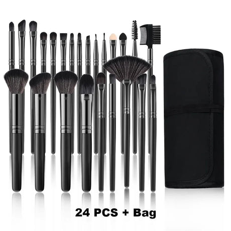 10-32PCS Makeup Brush Set Soft Fluffy Powder Foundation Contour Blush Concealer Eye Shadow Blending Makeup Kit Women Beauty Tool