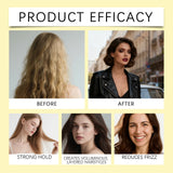 Hair Styling Spray Strong Hold Enhance Luster Non-greasy Quick-Dry Moisturizing Thickening Volumizing Natural Hair Holding Mist