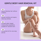 Body Hair Removal Cream Spray Aloe Vera Moisturizing Skin Soothing Hair Growth Inhibitor Shea Butter Hair Removal Mousse 140ml