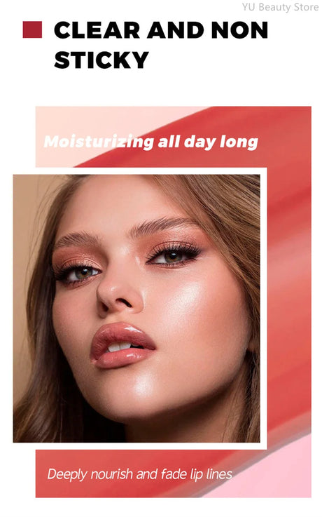 6 Colors Lip Plumping Gloss Instant Lip Plumper Extreme Volume Serum Oil Moisturizing Sexy Plump Lips Korean Makeup Products