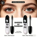 1/2/3PCS 9D Fiber Mascara Set Waterproof Durable Curling Mascara Sweatproof Anti-smudge Slimming Base Mascara for all skin types
