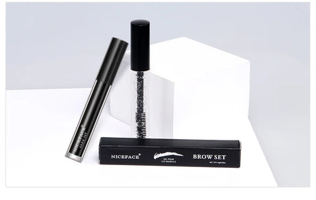 NICEFACE Eyebrow Styling Gel Waterproof Transparent Eyebrow Wax Set Brow Gel For Eyebrow Long-lasting Makeup Eyebrow Sculpt Soap