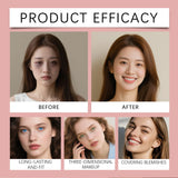 Perfect Cover Bb Cream Brightens Complexion Covering Skin Blemishes Lasting Lightweight Hydrates Moisturize Concealer Corrector